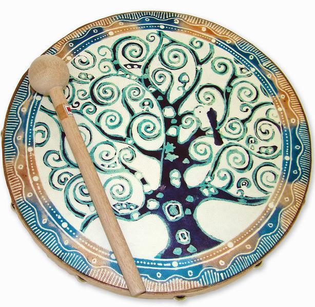 Frame Drum - Tree of Life Frame Drums Lark in the Morning   