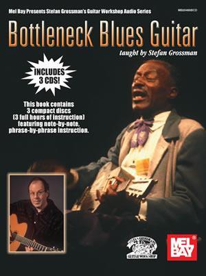 Bottleneck Blues Guitar  Book/3-CD Set Media Mel Bay   