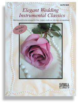 Elegant Wedding for Alto Sax with CD Media Santorella   