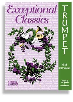 Exceptional Classics for Trumpet with CD Media Santorella   