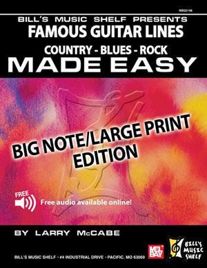 Famous Guitar Lines Made Easy Media Mel Bay   