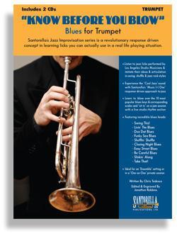 Know Before You Blow - Blues for Trumpet with 2 CDs Media Santorella   