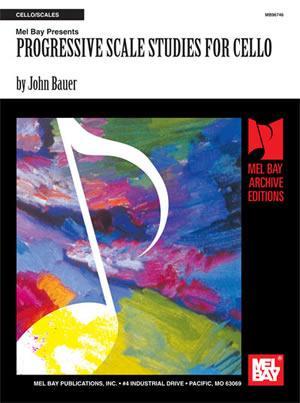 Progressive Scale Studies for Cello Media Mel Bay   