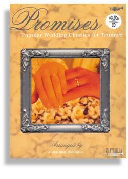 Promises Wedding Classics for Trumpet with CD Media Santorella   