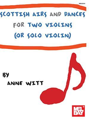 Scottish Airs and Dances for Two Violins Media Mel Bay   