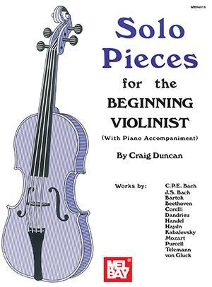 Solo Pieces for the Beginning Violinist Media Mel Bay   