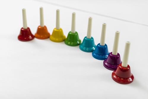 KidsPlay 8-note Handbell Set Bells Lark in the Morning   